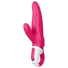   Satisfyer Mr. Rabbit - vibrador impermeable con brazo de clítoris (rosa)