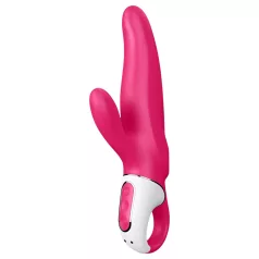   Satisfyer Mr. Rabbit - vibrador con brazo para el clítoris, impermeable (rosa)