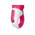 Satisfyer Mr. Rabbit - vibrador impermeable con brazo de clítoris (rosa)