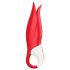 Satisfyer Power Flower - vibrador recargable e impermeable (rojo)