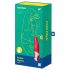 Satisfyer Power Flower - vibrador recargable e impermeable (rojo)