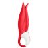 Satisfyer Power Flower - vibrador recargable e impermeable (rojo)