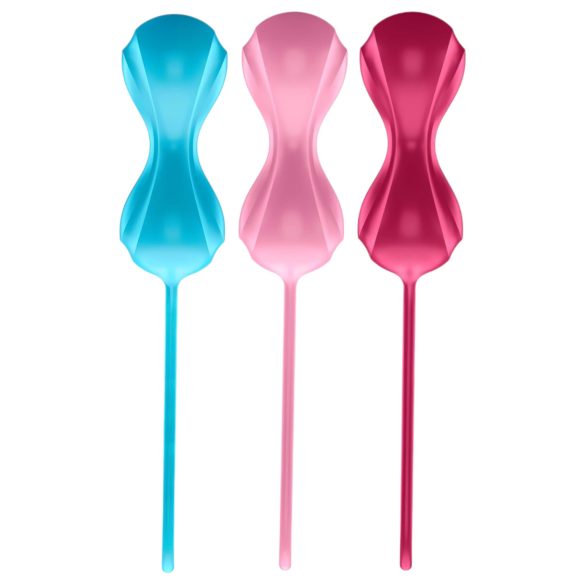 Satisfyer Power Balls - bolas chinas con peso móvil - set de 3 unidades