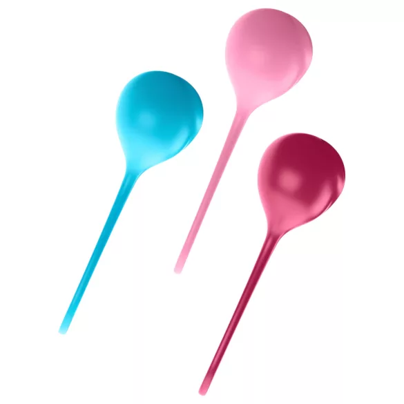Satisfyer - bolas chinas - set fortalecedor 3 piezas