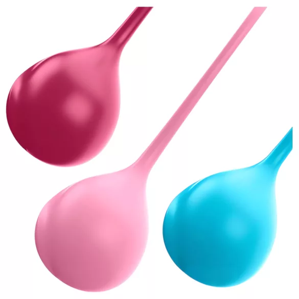 Satisfyer - bolas chinas - set fortalecedor 3 piezas