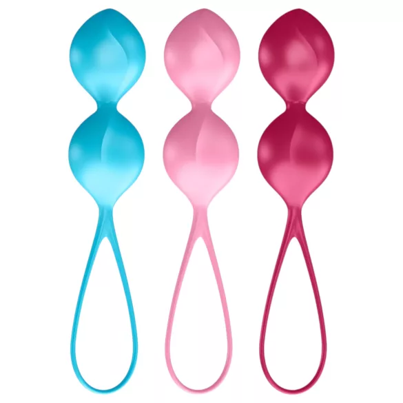Satisfyer V Balls - bolas chinas dúo - set de 3 piezas
