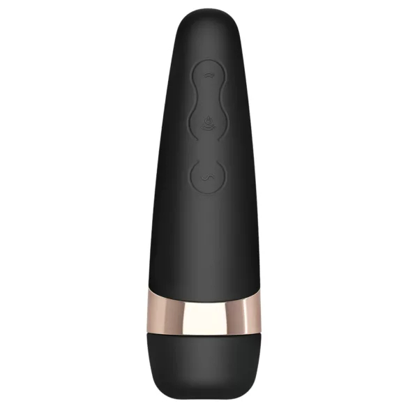 Satisfyer Pro 3+ - vibrador succionador de clítoris recargable e impermeable negro