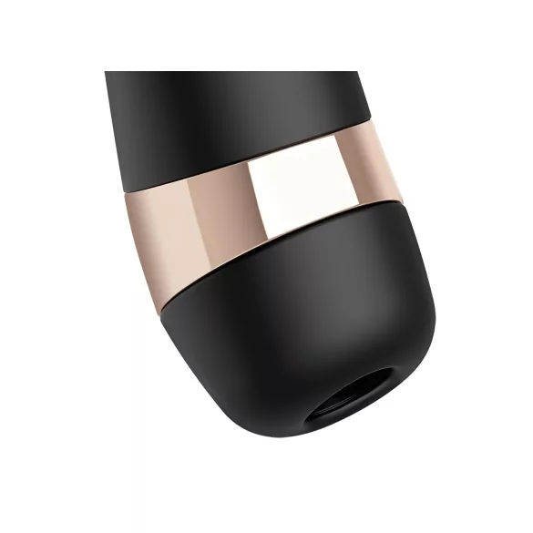 Satisfyer Pro 3+ - vibrador succionador de clítoris recargable e impermeable negro