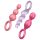 Juego de Plugs Anales Satisfyer Booty Call - Colorido (3 Piezas)