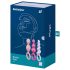 Juego de Plugs Anales Satisfyer Booty Call - Colorido (3 Piezas)