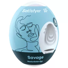   Satisfyer Egg Savage - masturbador huevo masculino - silicona