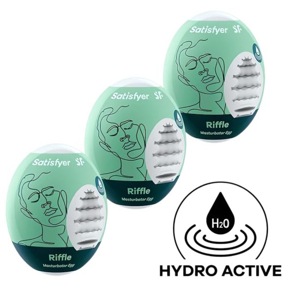 Set de Masturbadores Satisfyer Egg Riffle (3 piezas)