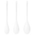 Satisfyer Yoni Power 1 - Juego de bolas Ben Wa blanco (3 piezas)