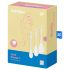 Satisfyer Yoni Power 1 - Juego de bolas Ben Wa blanco (3 piezas)