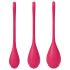 Satisfyer Yoni Power 1 - Set de bolas de geisha - rojo (3 piezas)