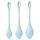 Satisfyer Yoni Power 2 - set de bolas geisha - azul (3 piezas)