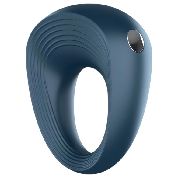 Anillo Potente Satisfyer - Anillo Vibrante Impermeable (gris)