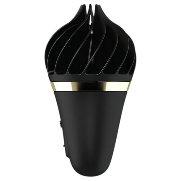 Satisfyer Sweet Treat - vibrador rotativo para clítoris recargable - negro