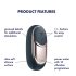 Satisfyer Dark Desire - Estimulador de clítoris (negro)