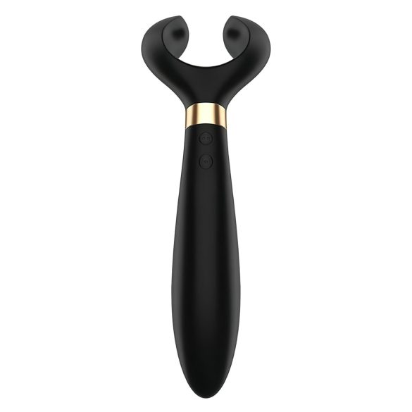 Satisfyer Endless Fun - vibrador acuático y recargable para parejas (negro)