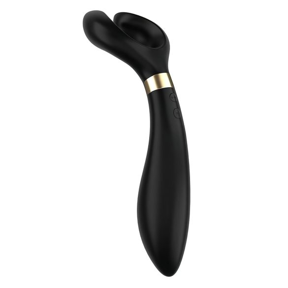Satisfyer Endless Fun - vibrador para parejas recargable impermeable negro
