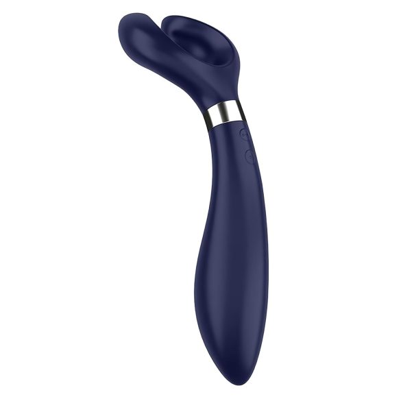 Satisfyer Endless Fun - vibrador para parejas recargable impermeable azul