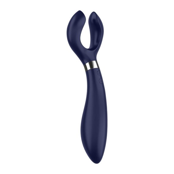 Satisfyer Endless Fun - vibrador para parejas recargable impermeable azul