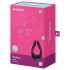 Satisfyer Endless Joy - vibrador para pareja recargable, resistente al agua (negro)