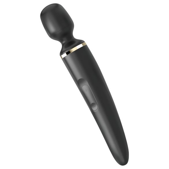Satisfyer Wand-er Woman - masajeador vibrador impermeable - negro