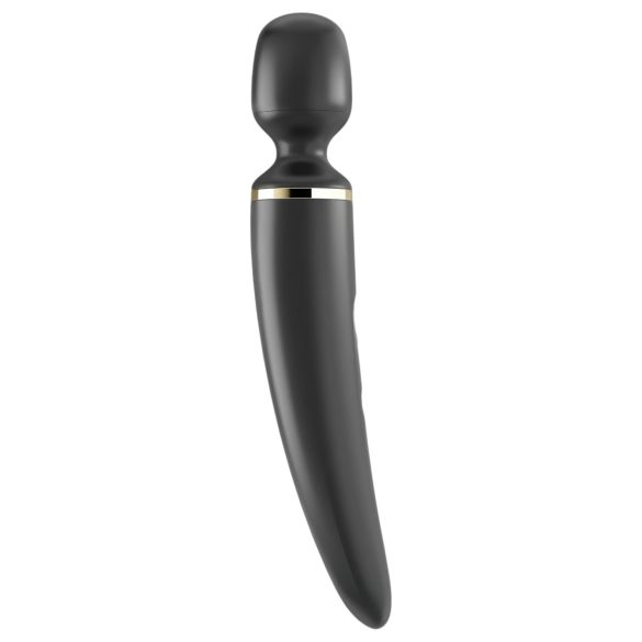 Satisfyer Wand-er Woman - masajeador vibrador impermeable - negro
