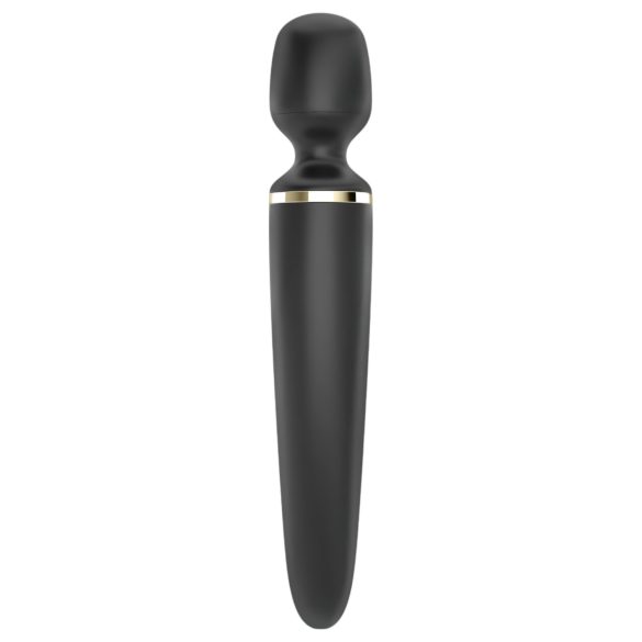 Satisfyer Wand-er Woman - masajeador vibrador impermeable - negro