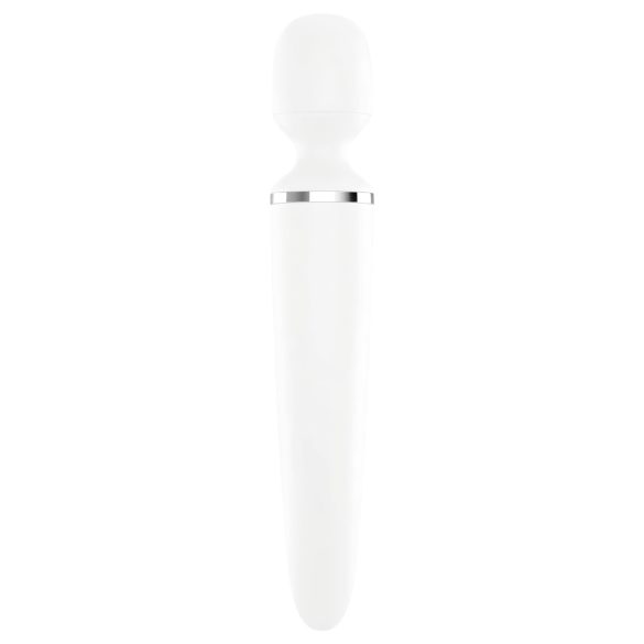 Satisfyer Wand-er Woman - masajeador vibrador impermeable (blanco)