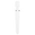 Satisfyer Wand-er Woman - vibrador masajeadora resistente al agua (blanco)