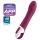 Satisfyer Big Heat - vibrador recargable para el punto G con calor (rojo)