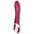Satisfyer Big Heat - vibrador recargable para el punto G con calor (rojo)