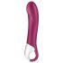 Satisfyer Big Heat - vibrador recargable para el punto G con calor (rojo)