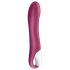 Satisfyer Big Heat - vibrador recargable para el punto G con calor (rojo)
