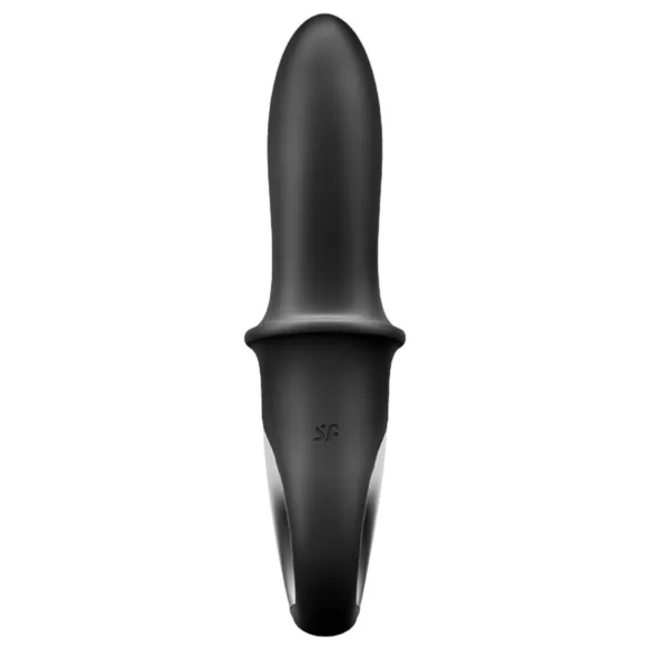 Satisfyer Hot Passion - vibrador anal con calor - negro