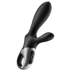   Satisfyer Heat Climax+ - vibrador anal inteligente y calentador (negro)