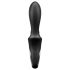 Satisfyer Heat Climax+ - vibrador anal inteligente y calentador (negro)