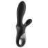 Satisfyer Heat Climax+ - vibrador anal inteligente y calentador (negro)