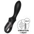 Satisfyer Heat Climax - vibrador anal inteligente y cálido (negro)