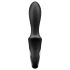 Satisfyer Heat Climax - vibrador anal inteligente y cálido (negro)