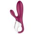 Satisfyer Conejito Caliente - vibrador inteligente con calentador (rojo)