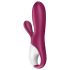 Satisfyer Conejito Caliente - vibrador inteligente con calentador (rojo)