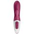 Satisfyer Conejito Caliente - vibrador inteligente con calentador (rojo)