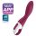 Satisfyer Heated Thrill - vibrador inteligente calefaccionado (rojo)