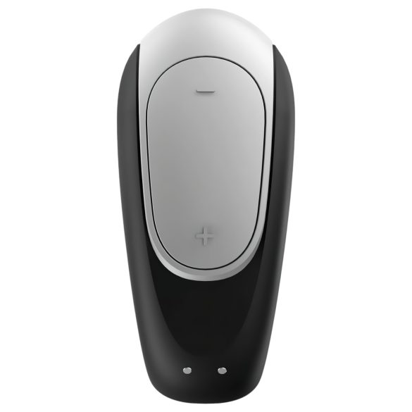 Satisfyer Double Fun - vibrador para parejas resistente al agua - negro