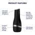 Satisfyer Men Classic - Masturbador Manual de Succión (Plata)