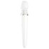 Satisfyer Double Wand-er - vibrador masajista inteligente (blanco)